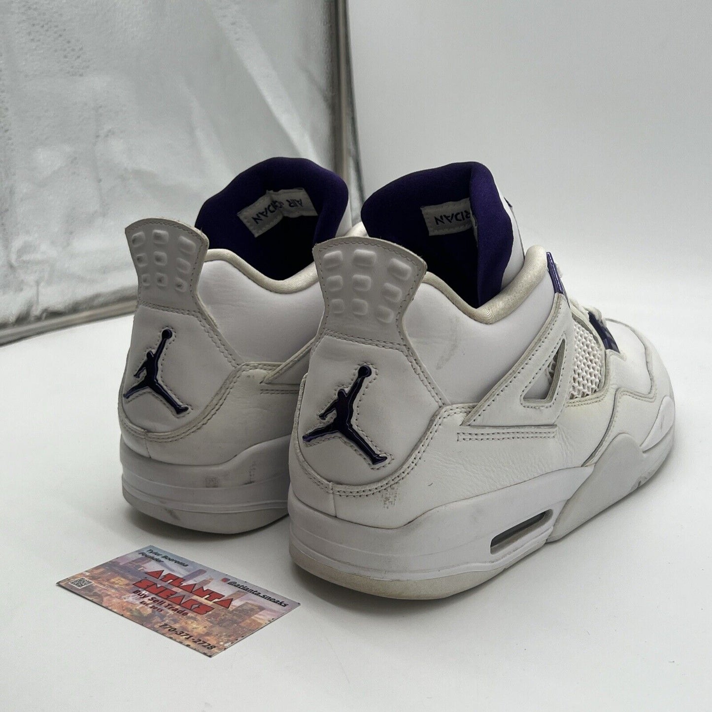 Size 11 - Air Jordan 4 Retro Mid Purple Metallic (CT8527-115)