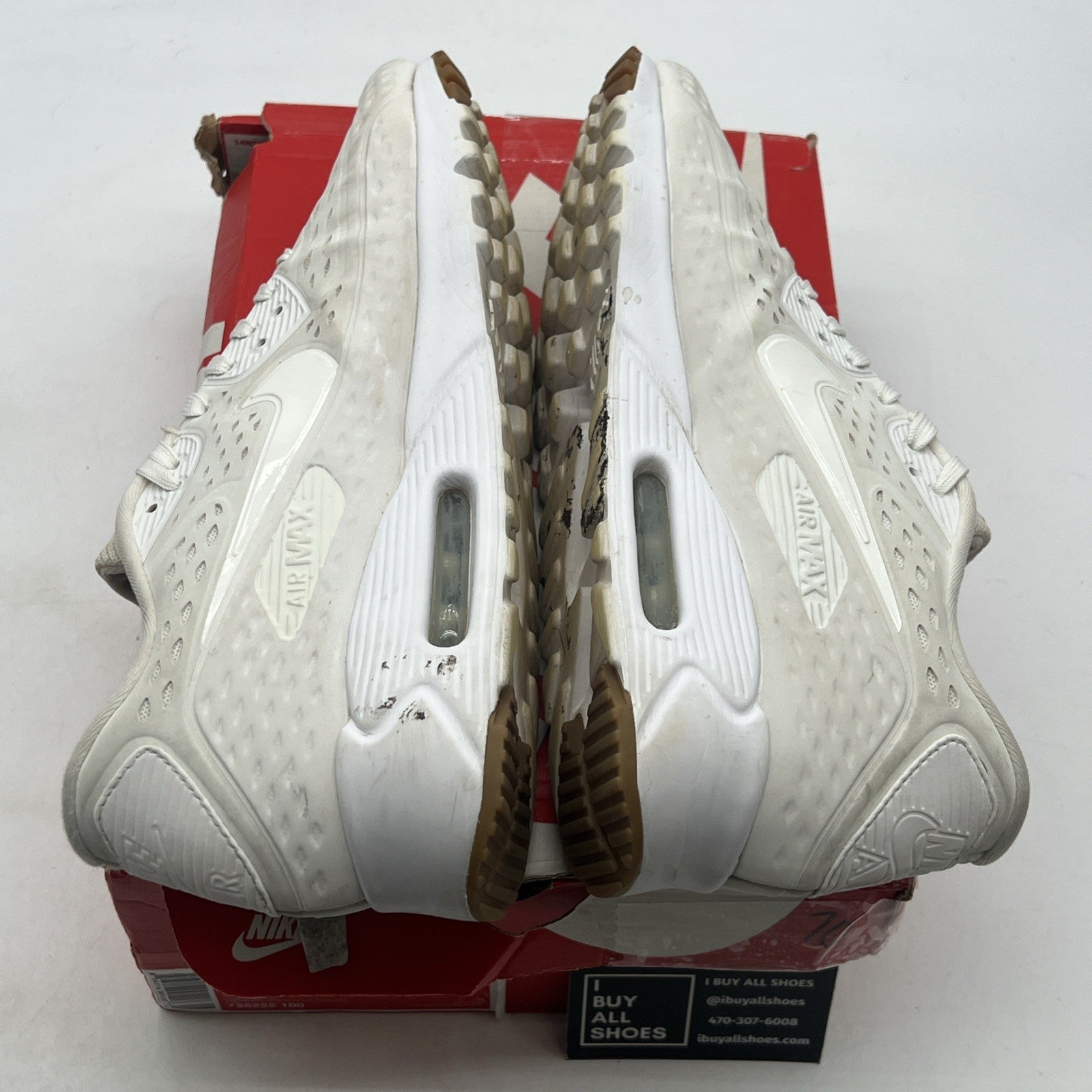 Size 12 - Nike Air Max 90 Ultra BR White (725222-100)