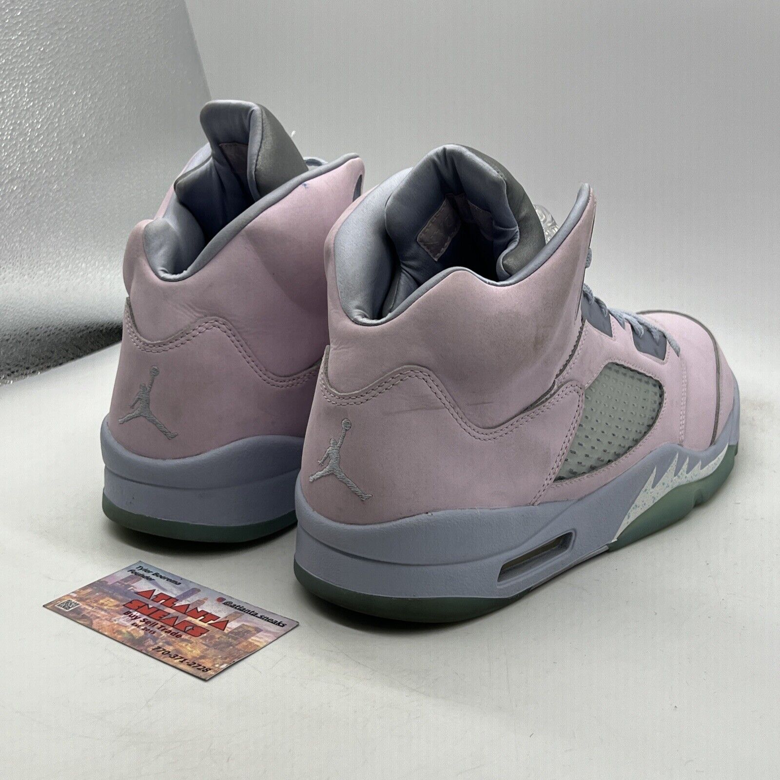 Size 12 - Jordan 5 Easter 2022 Pink Blue Suede (DV0562-600)