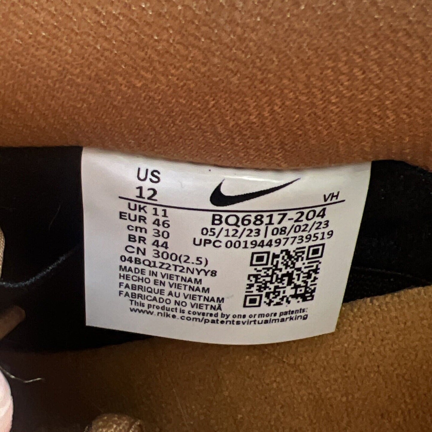 Size 12 - Nike Dunk Pro SB Low Wheat Mocha (BQ6817-204)