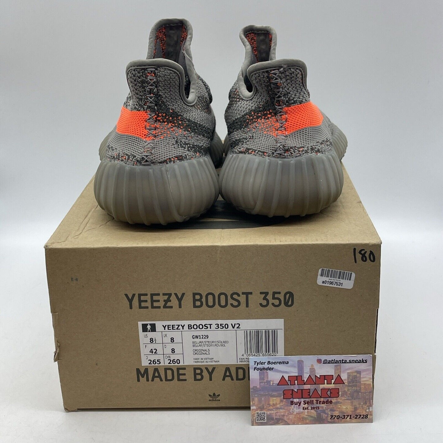 Size 8.5 - adidas Yeezy Boost 350 V2 Low Beluga Reflective (GW1229)