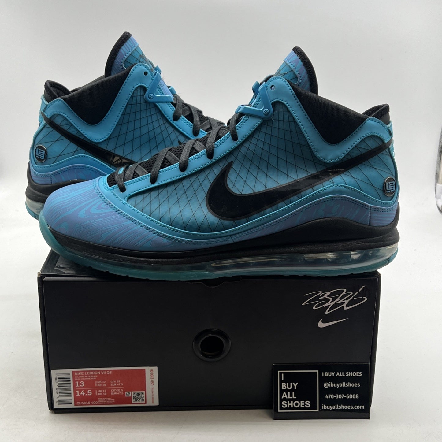 Size 13 - Nike Air Max LeBron 7 Retro QS 2020 All Star (CU5646-400)