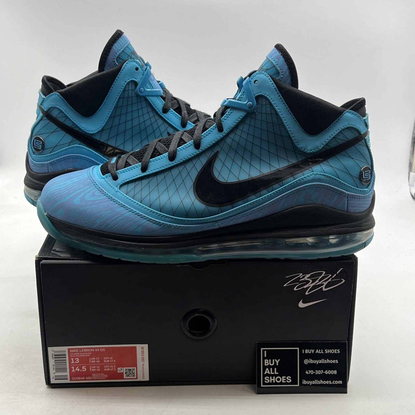 Size 13 - Nike Air Max LeBron 7 Retro QS 2020 All Star (CU5646-400)