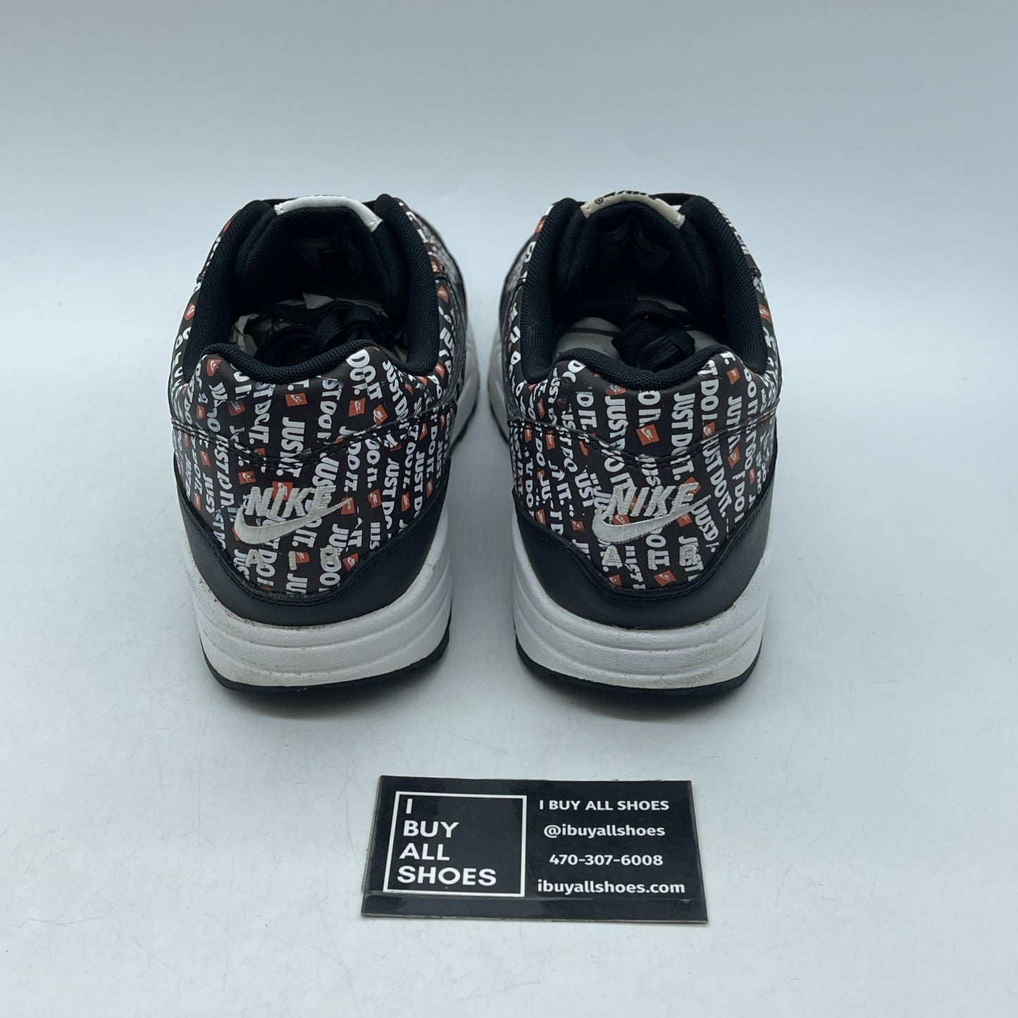 Size 10 - Nike Air Max 1 Just Do It (875844-009)