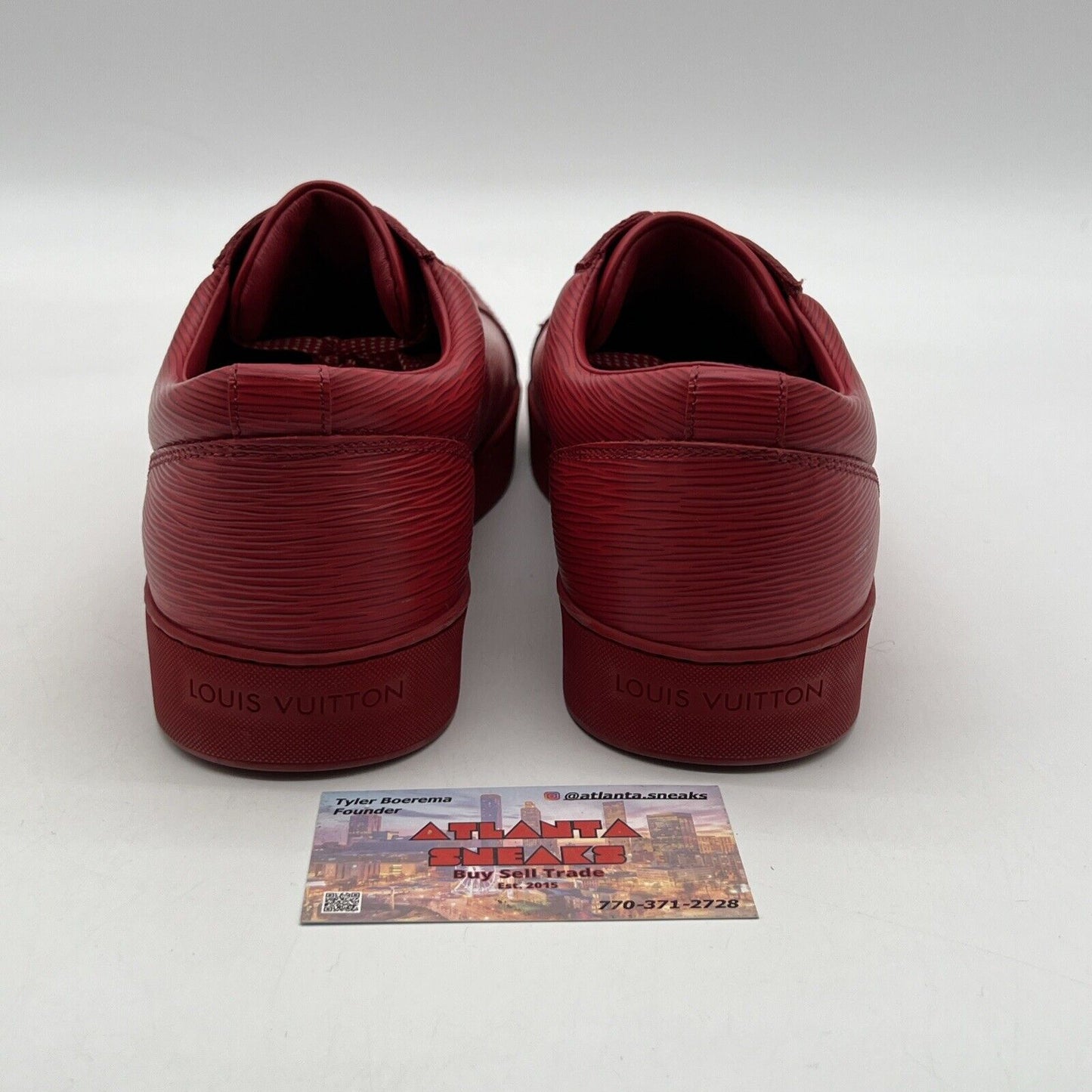 Size 9.5 - Louis Vuitton Red Concord Epi Leather