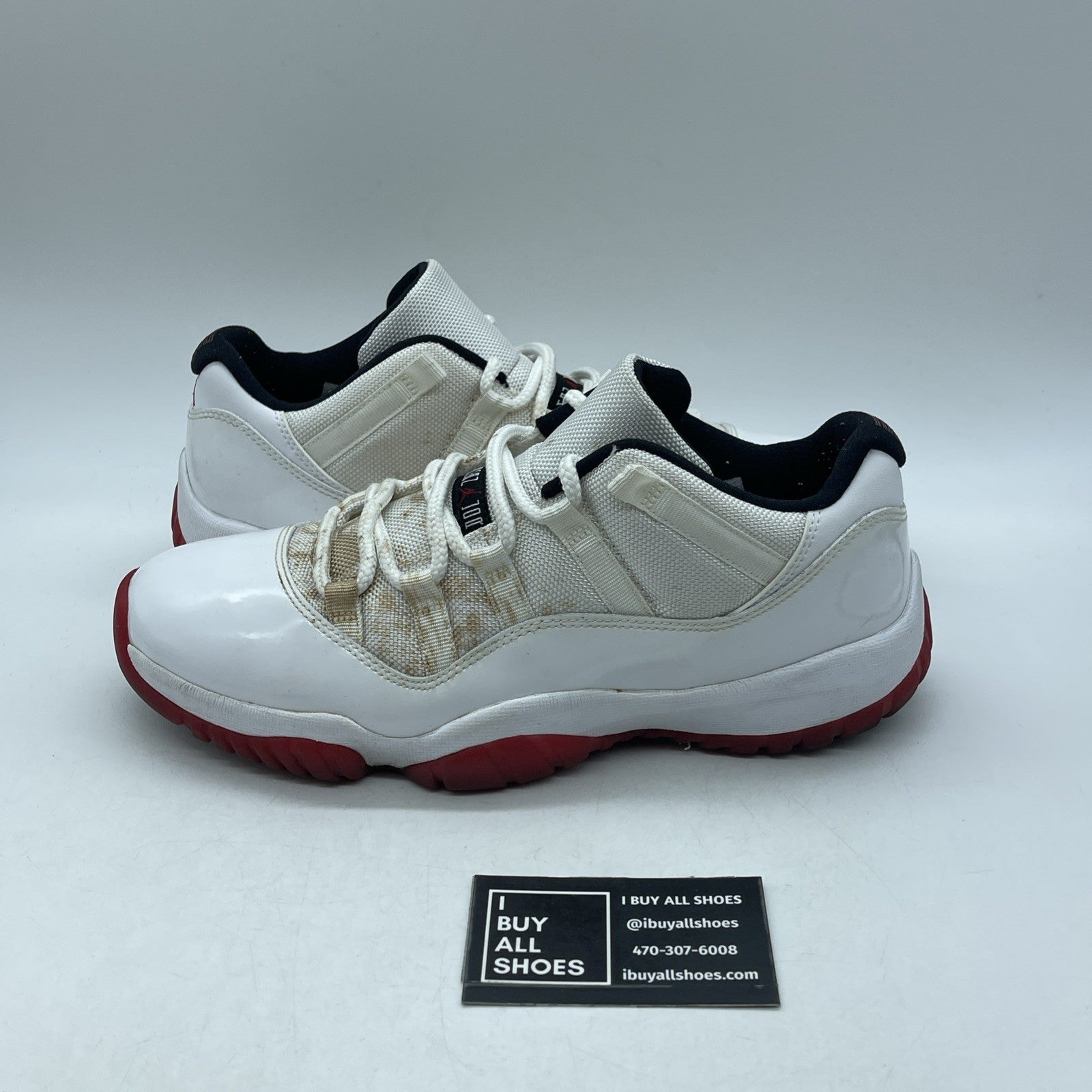 Size 9 - Air Jordan 11 Retro Low Cherry Bottom (528895-101)