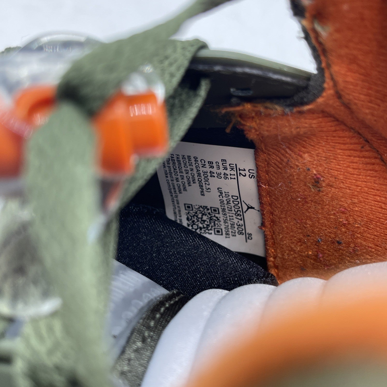 Size 12 - Air Jordan 5 Retro 2024 Olive Green Orange Suede (DD0587-308)