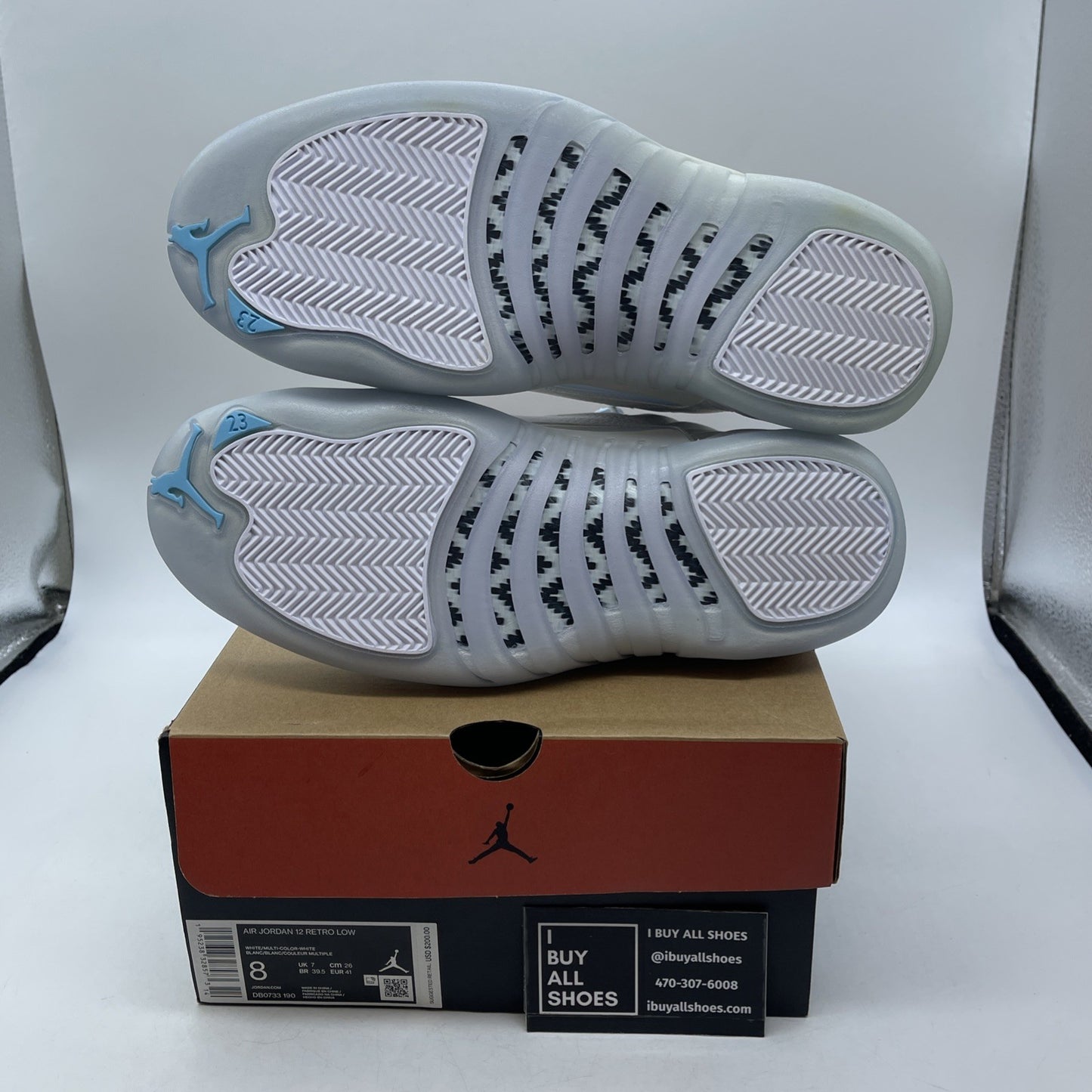 Size 8 - Air Jordan 12 Retro Low Easter (DB0733-190)