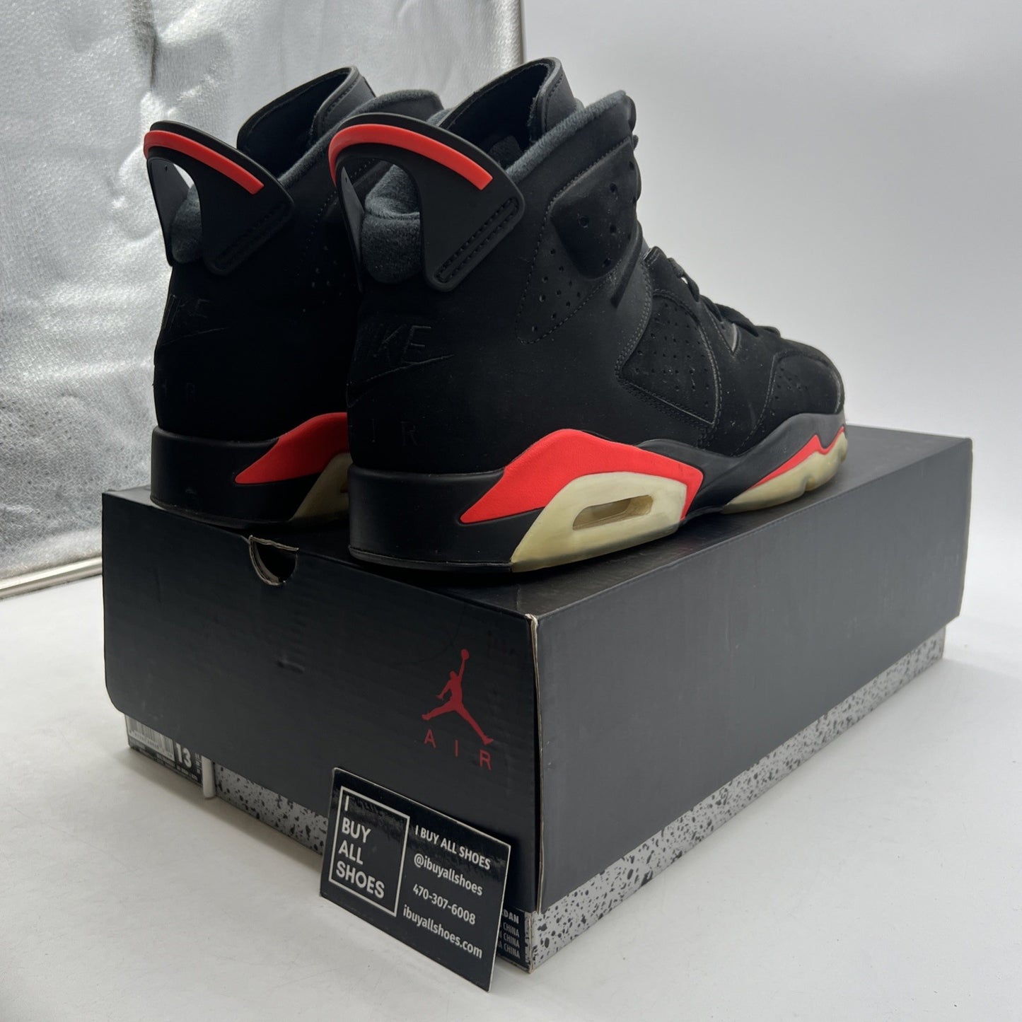 Size 13 - Air Jordan 6 Retro Mid Infrared (384664-060)