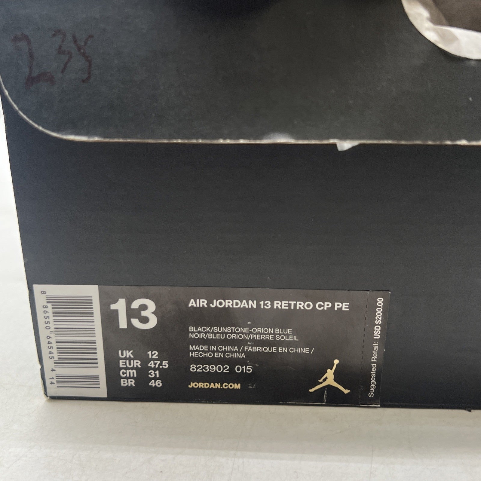 Size 13 - Air Jordan 13 Retro CP3 Away (823902-015)