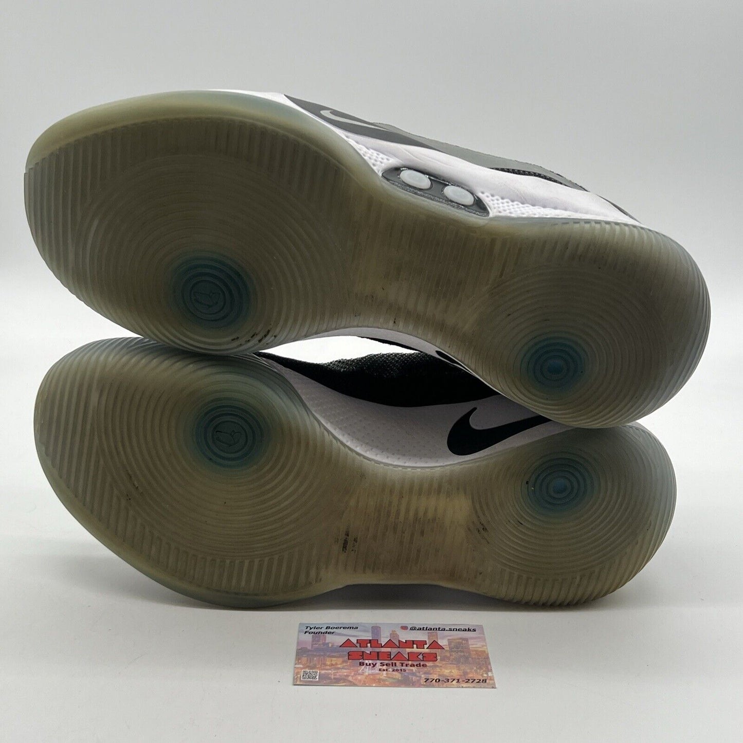 Size 13 - Nike Adapt BB Black - White Icey Black (AO2582-001)