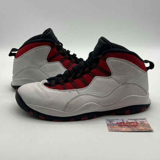 Size 12 - Air Jordan 10 Westbrook Class of 2006 Black White Red Blue 310805-160