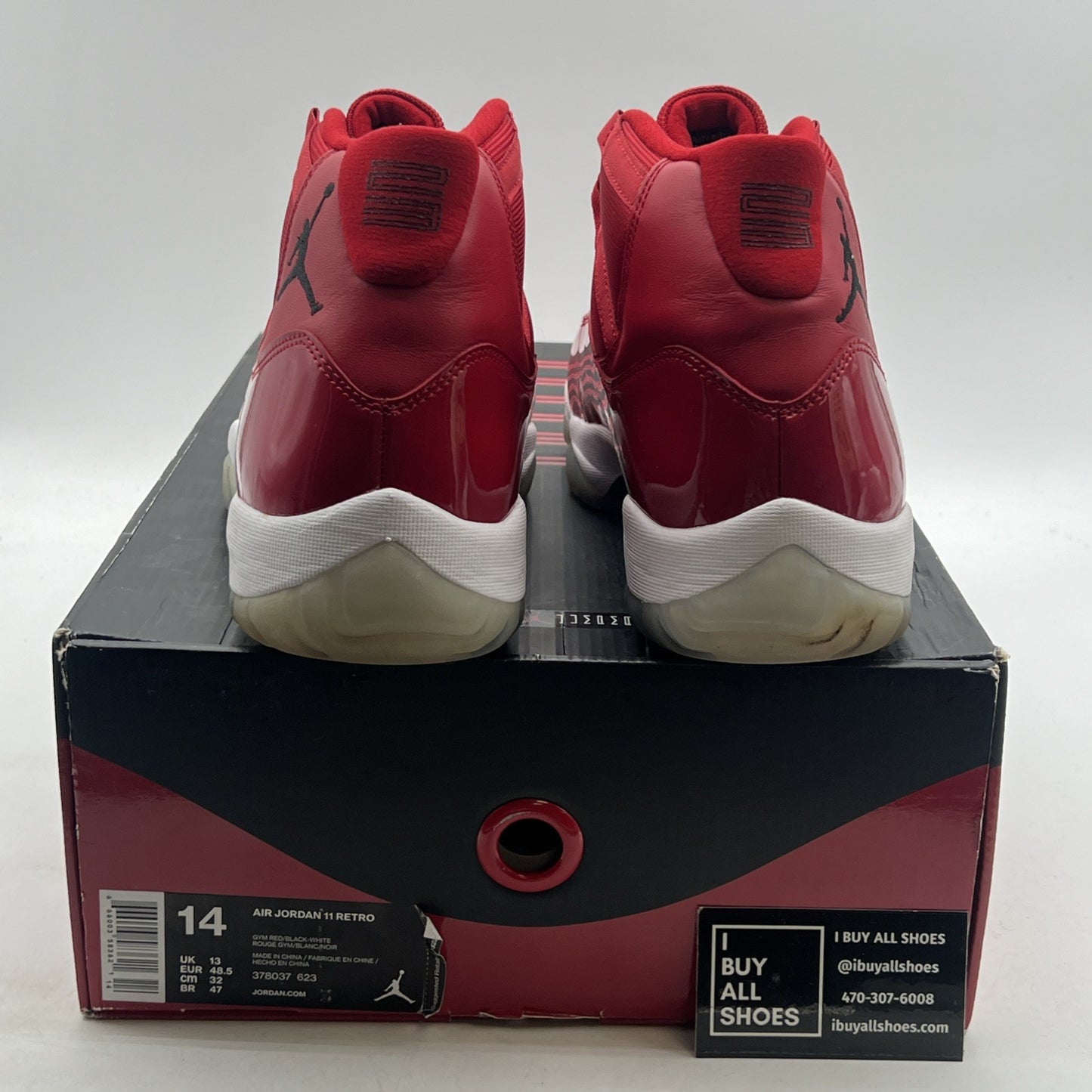 Size 14 - Air Jordan 11 Retro High Win Like '96 (378037-623)