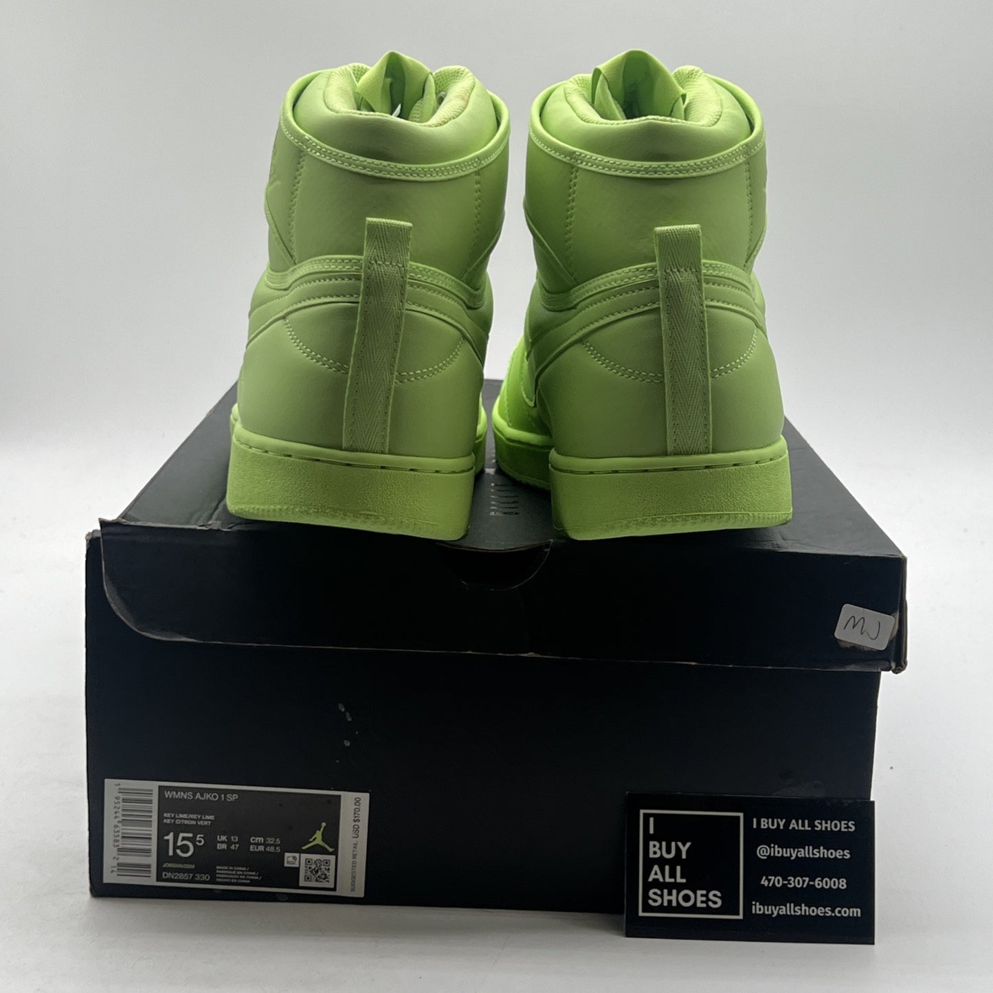 Size 15.5 - Billie Eilish x Air Jordan 1 KO Volt W (DN2857-330)