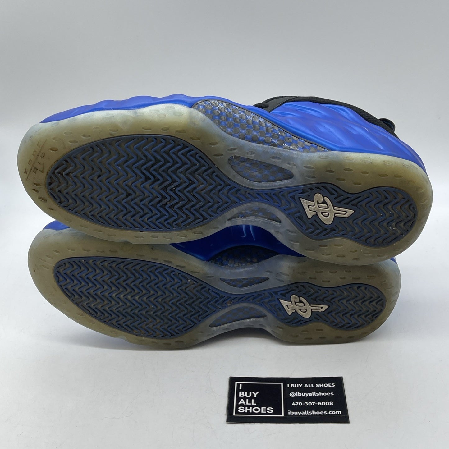 Size 10.5 - Nike Air Foamposite One 2024 Royal Blue Black Suede (FQ8181-511)