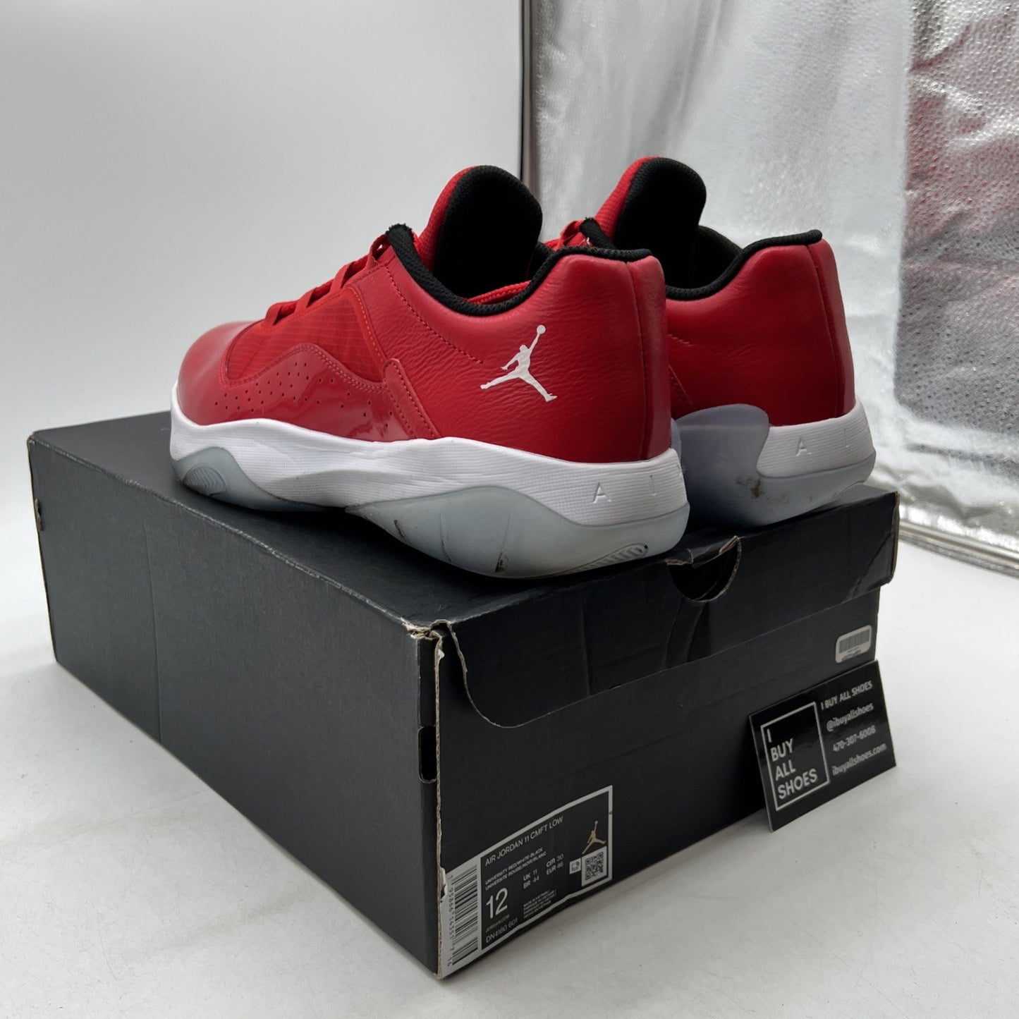 Size 12 - Air Jordan 11 CMFT Low University Red (DN4180-601)