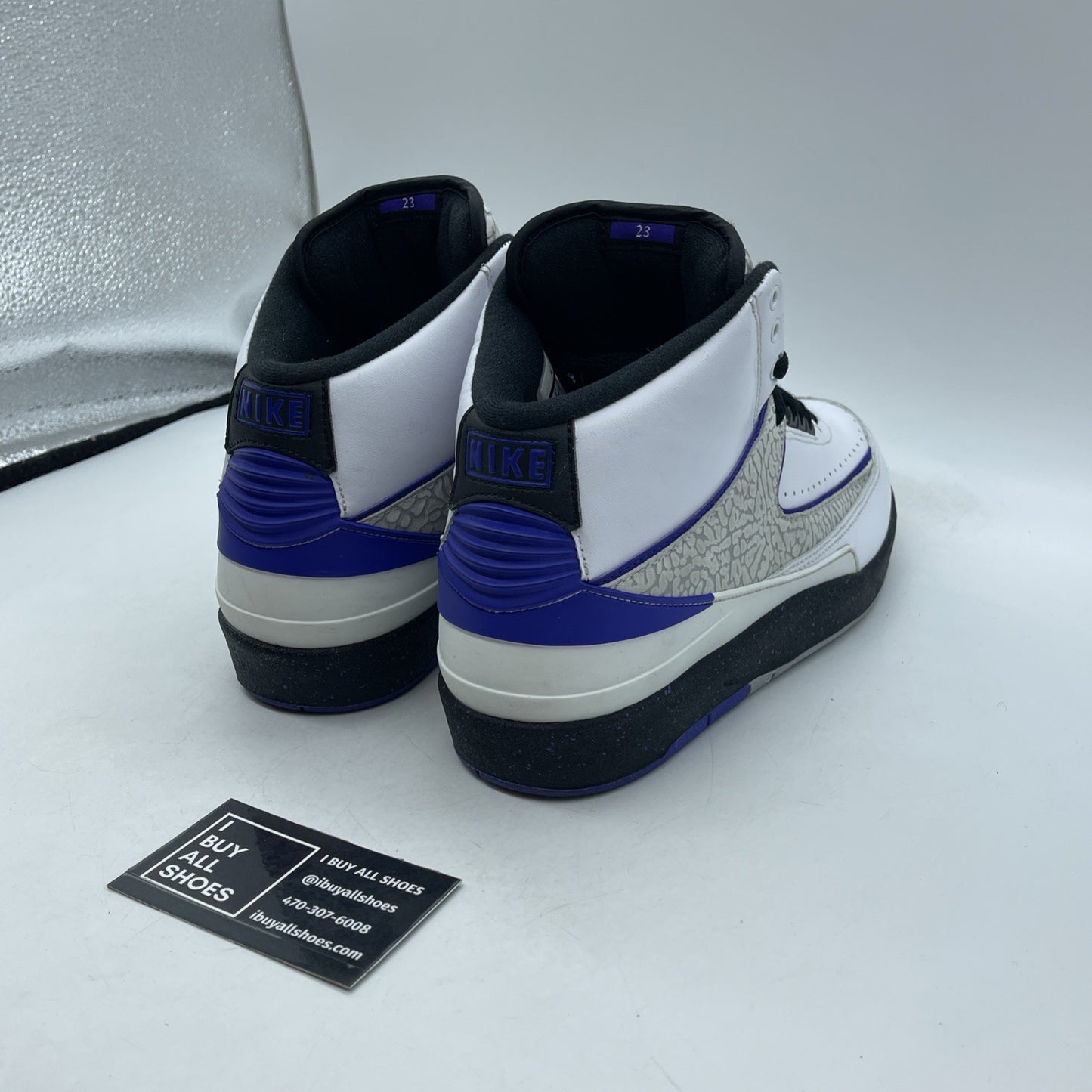 Size 9 - Air Jordan 2 Retro Concord (385475-153)