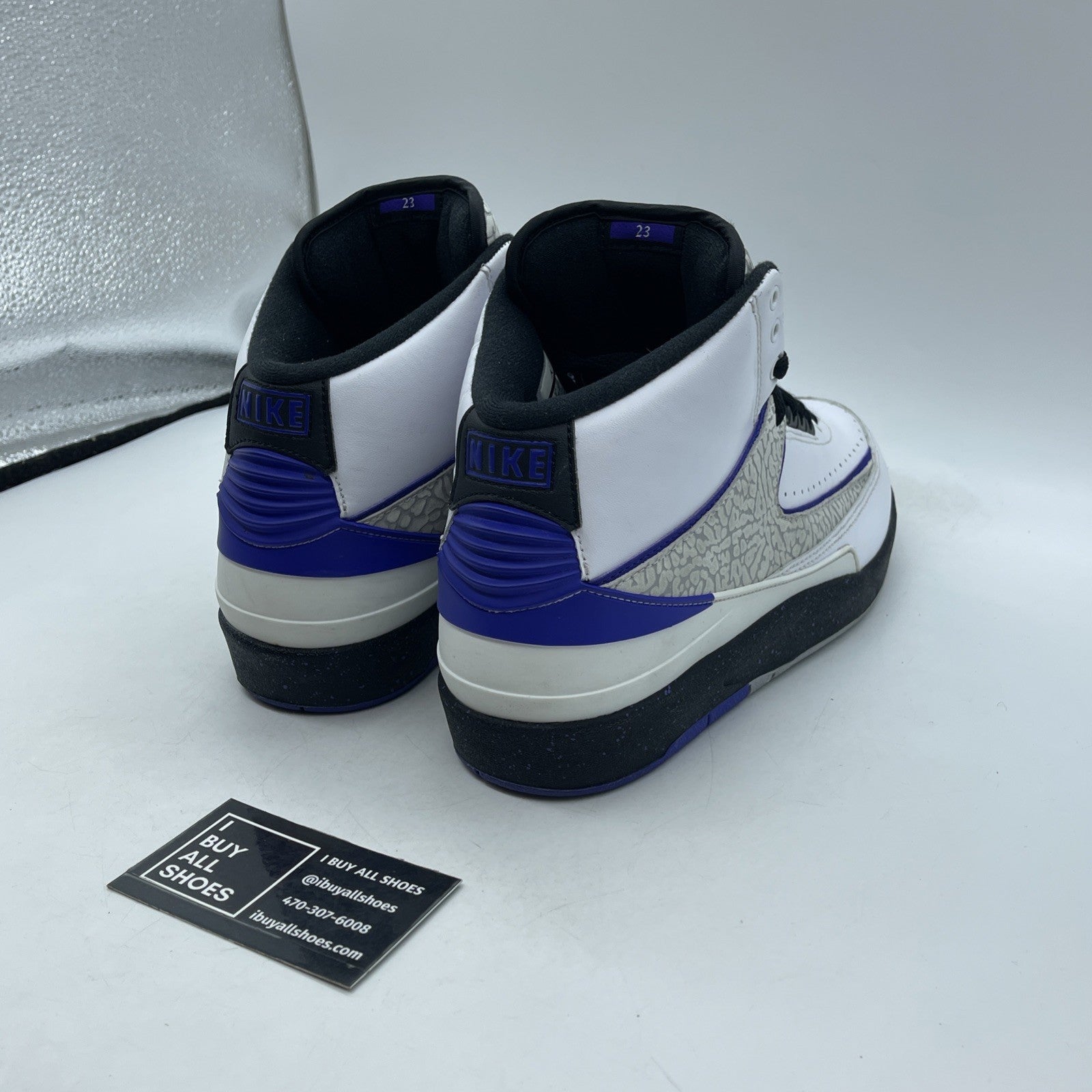Size 9 - Air Jordan 2 Retro Concord (385475-153)