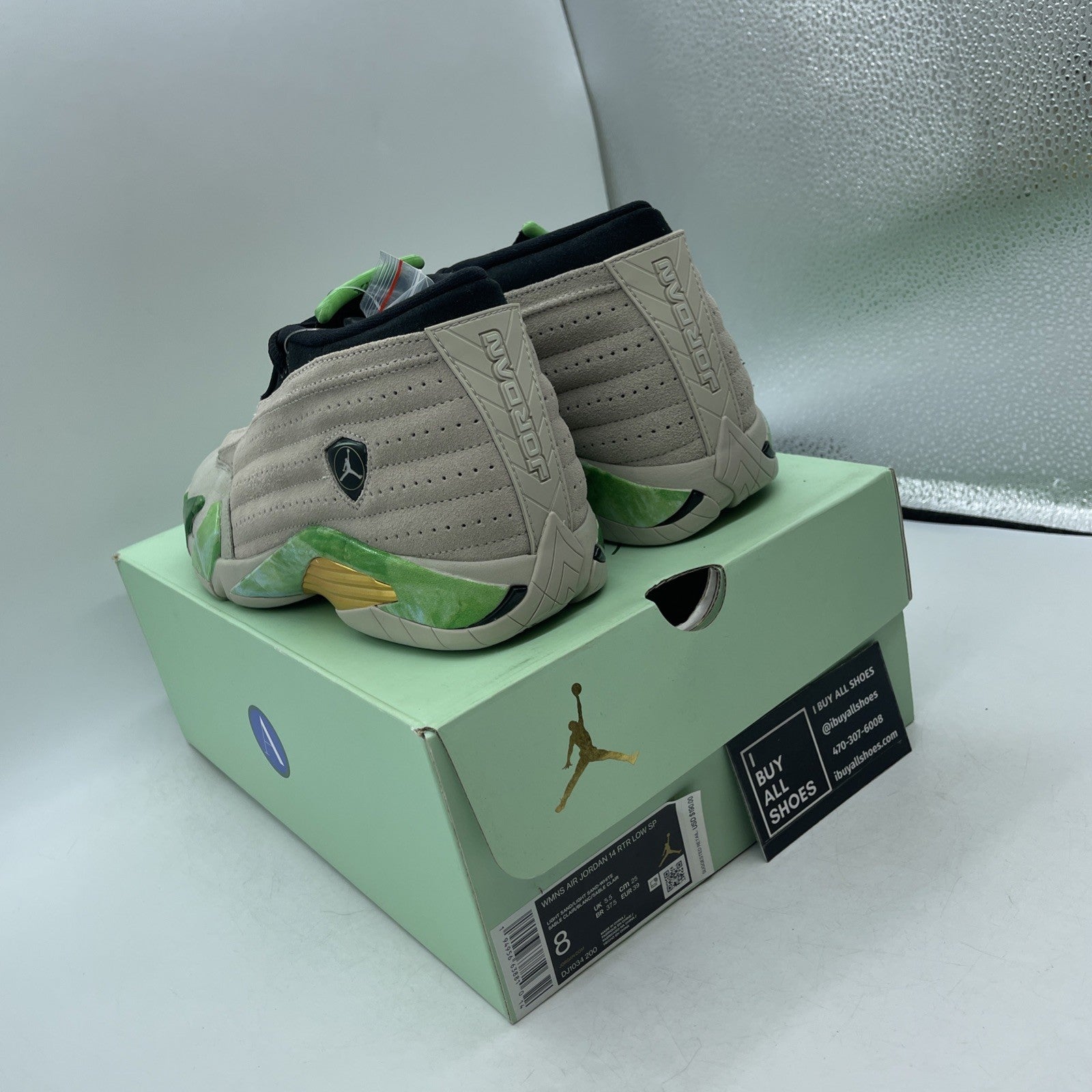 Size 8W - Aleali May x Air Jordan 14 Retro SP Low Fortune (DJ1034-200)