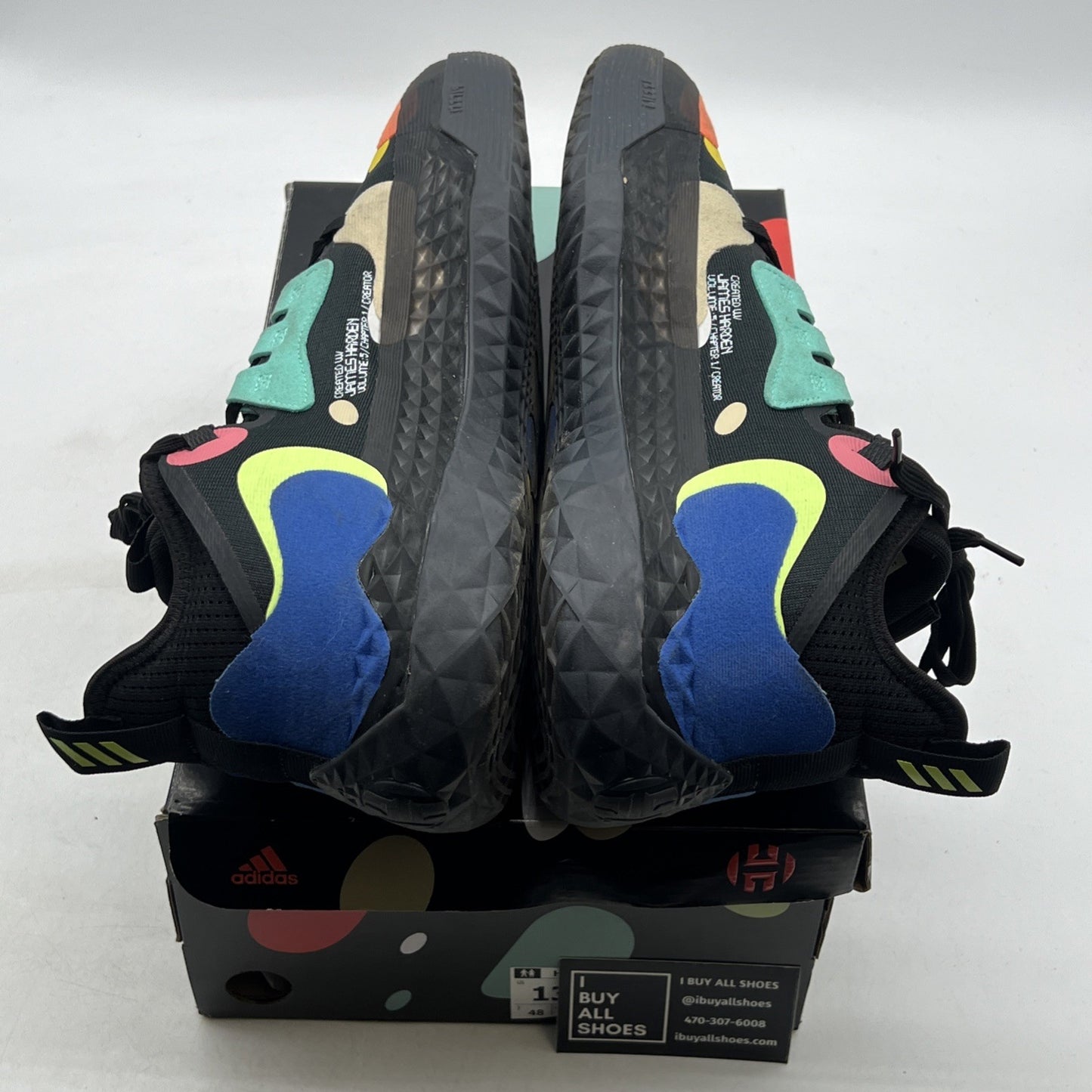 Size 13 - adidas Harden Vol. 5 Futurenatural Black (FZ1070)