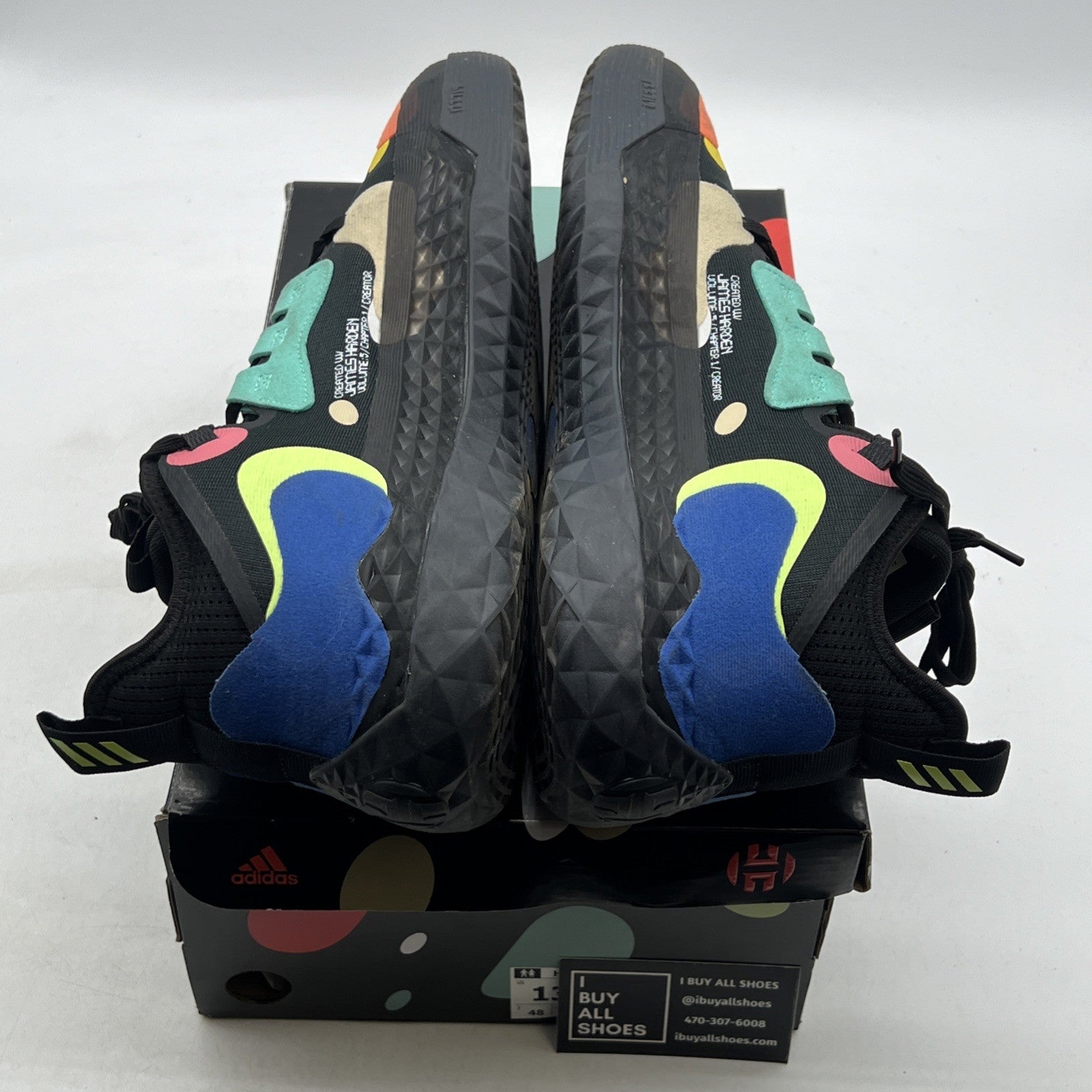 Size 13 - adidas Harden Vol. 5 Futurenatural Black (FZ1070)
