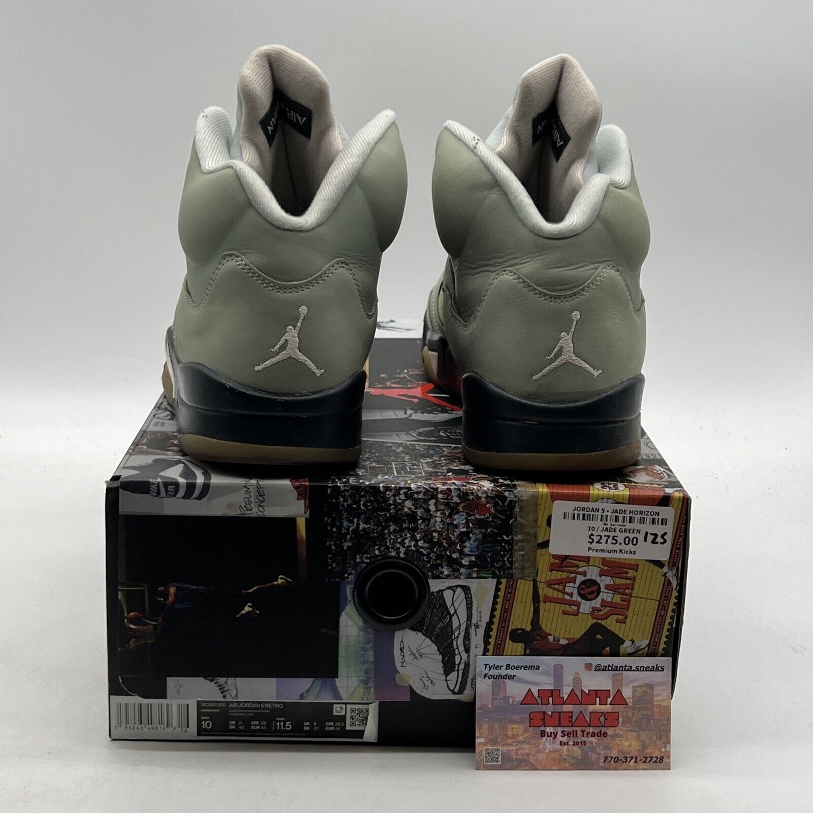 Size 10 - Jordan 5 JADE HORIZON 2022 (DC7501-300)