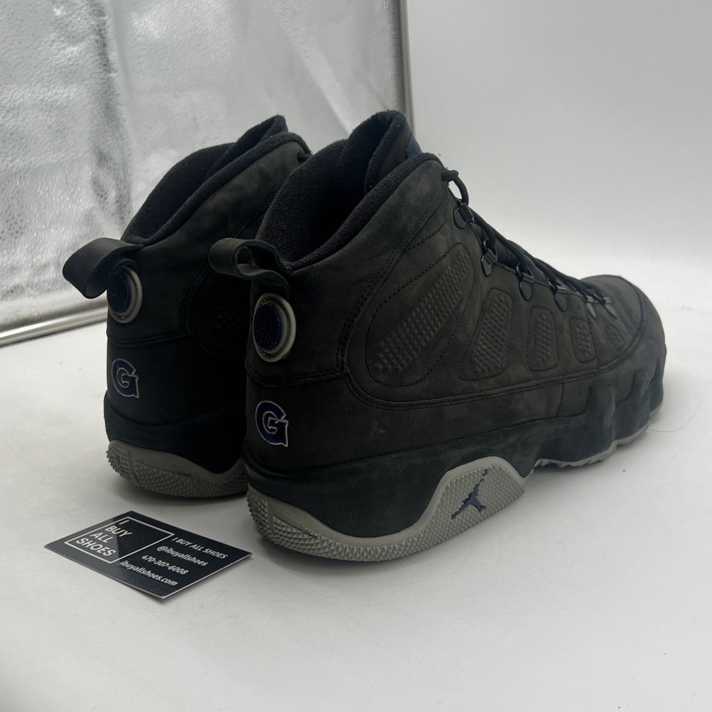 Size 15 - Air Jordan Retro 9 “Georgetown” Sample NRG Snow Boots