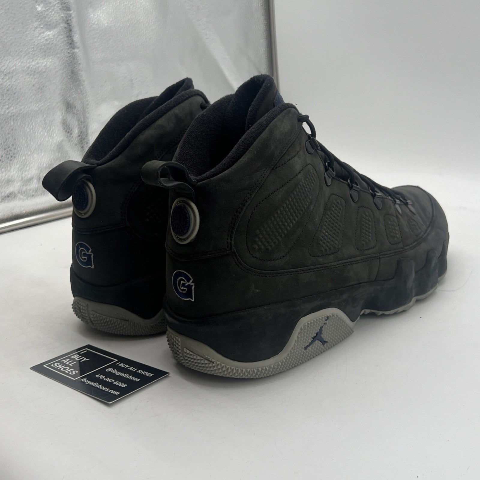 Size 15 - Air Jordan Retro 9 “Georgetown” Sample NRG Snow Boots