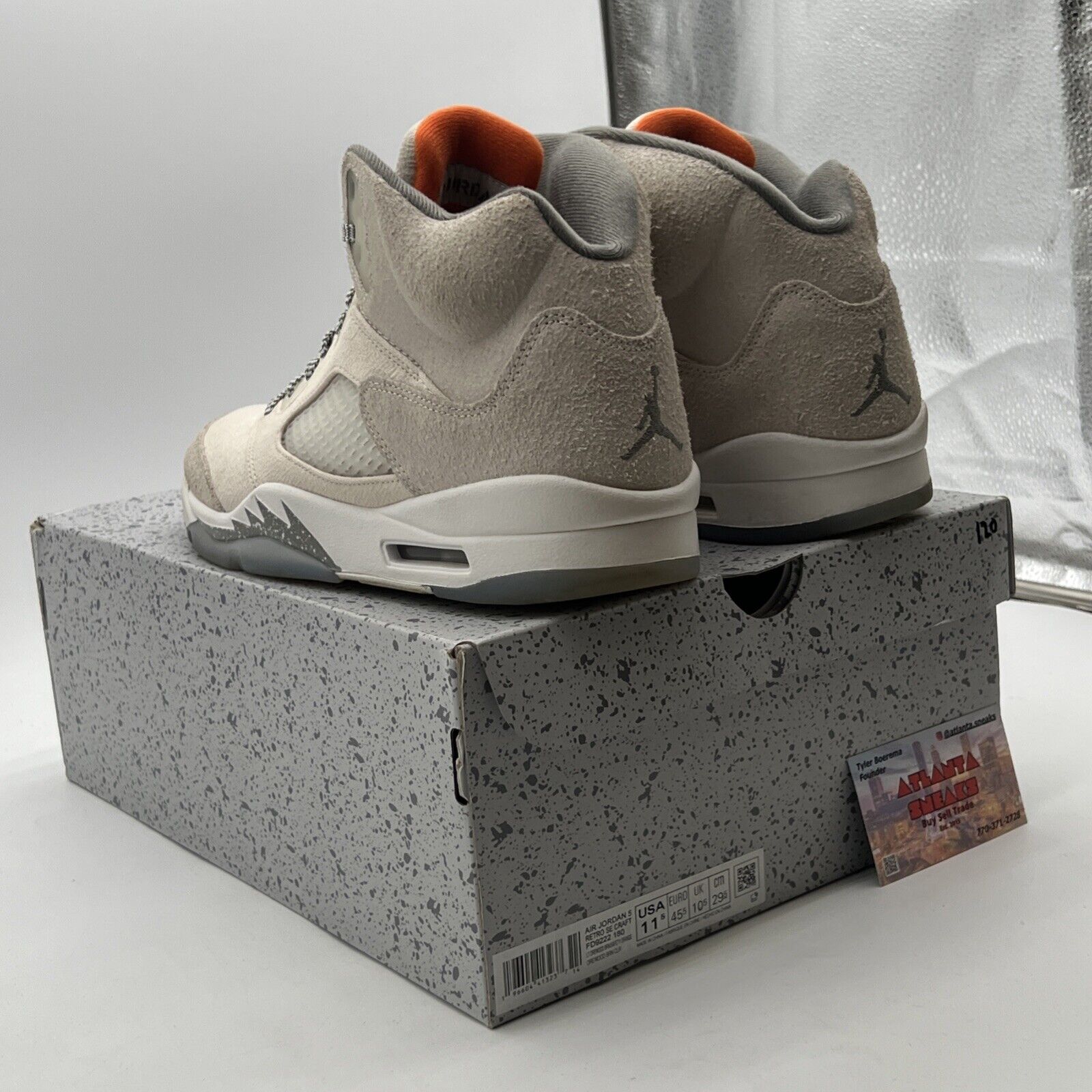 Size 11.5 - Air Jordan 5 Retro SE Craft Light Orewood Brown (FD9222-180)