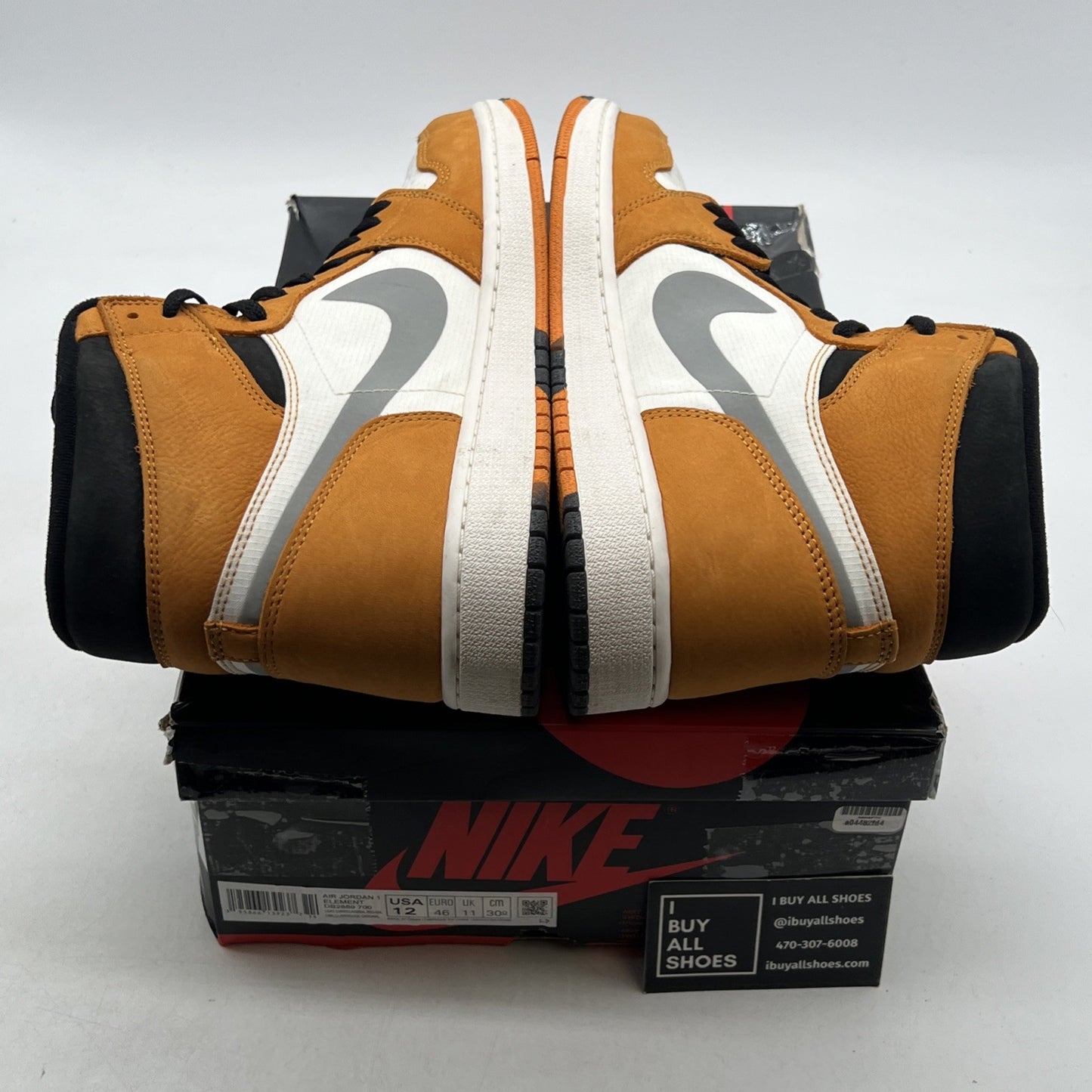 Size 12 - Air Jordan 1 Element GORE-TEX High Light Curry (DB2889-700)