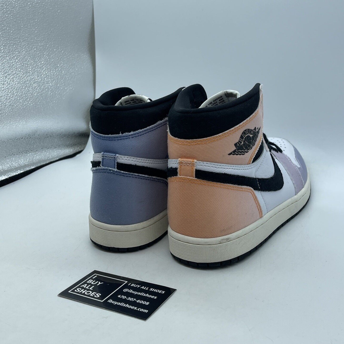 Size 10 - Air Jordan 1 Retro OG High Skyline Pink Purple Suede (DX0054-805)