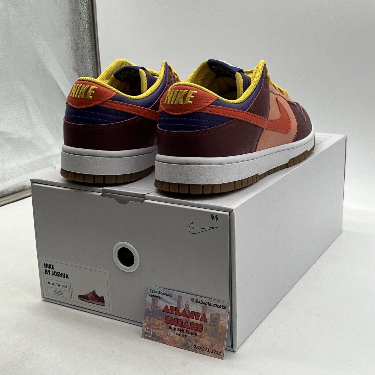 Size 12 - Nike Dunk Low Nike By You Id "Multi Color" (FN0569-900)