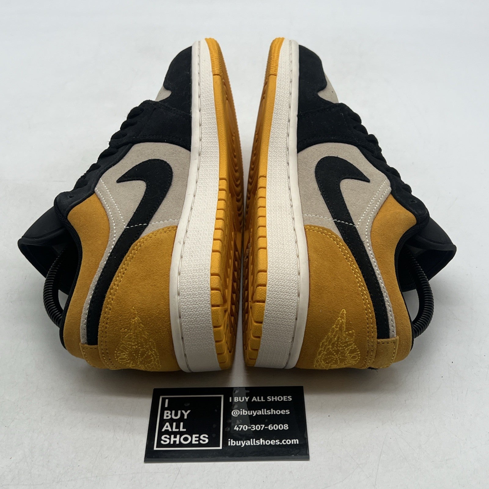 Size 7.5 - Air Jordan 1 Low University Gold (553558-127)