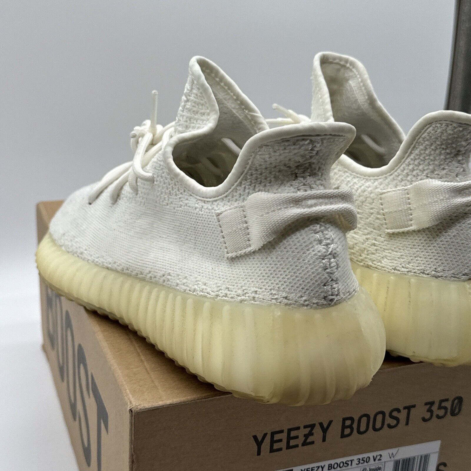 Size 11.5 - adidas Yeezy Boost 350 V2 Low Cream White / Triple White Boost Kanye