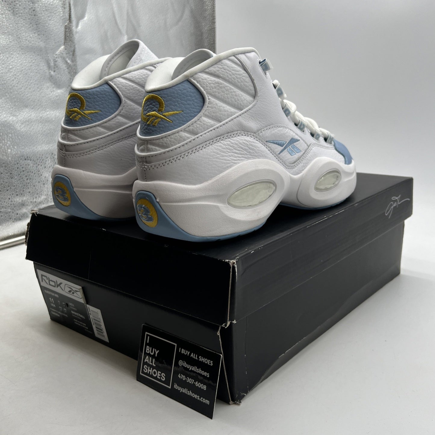Size 11 - Reebok Question Mid On to the Next (GW8854)