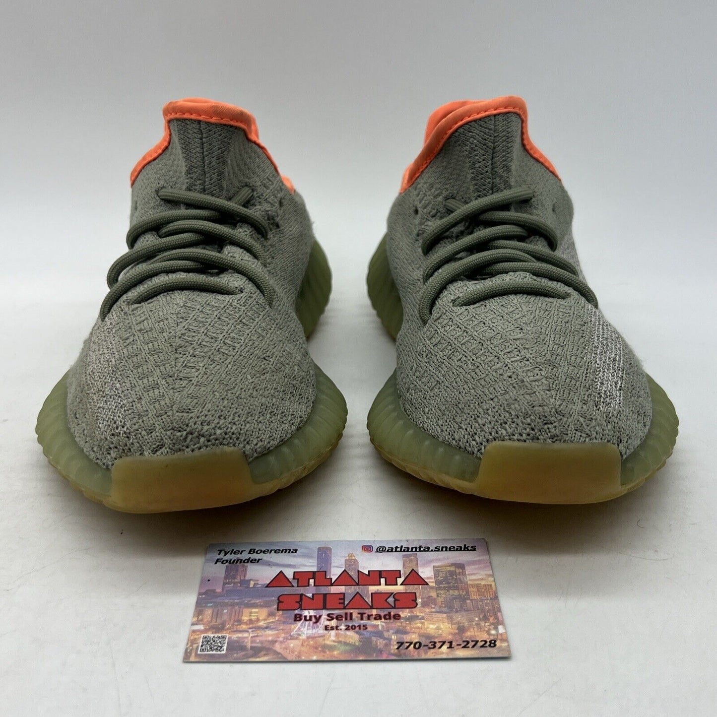 Size 4.5 - adidas Yeezy Boost 350 V2 Desert Sage Grey (FX9035)