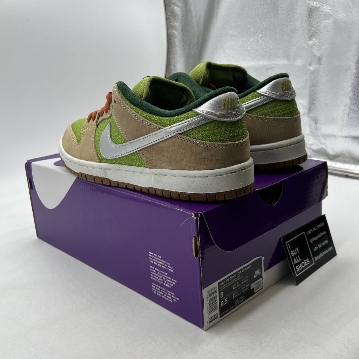 Size 8 - Nike Dunk Pro SB Low Escargot (FQ7585-200)