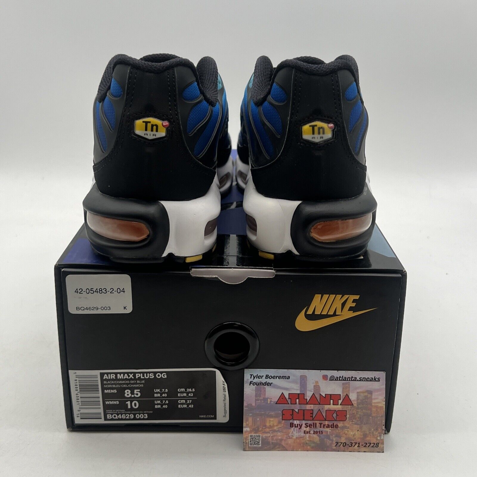 Size 8.5 - Nike Air Max Plus 2018 Hyper Blue (BQ4629-003)