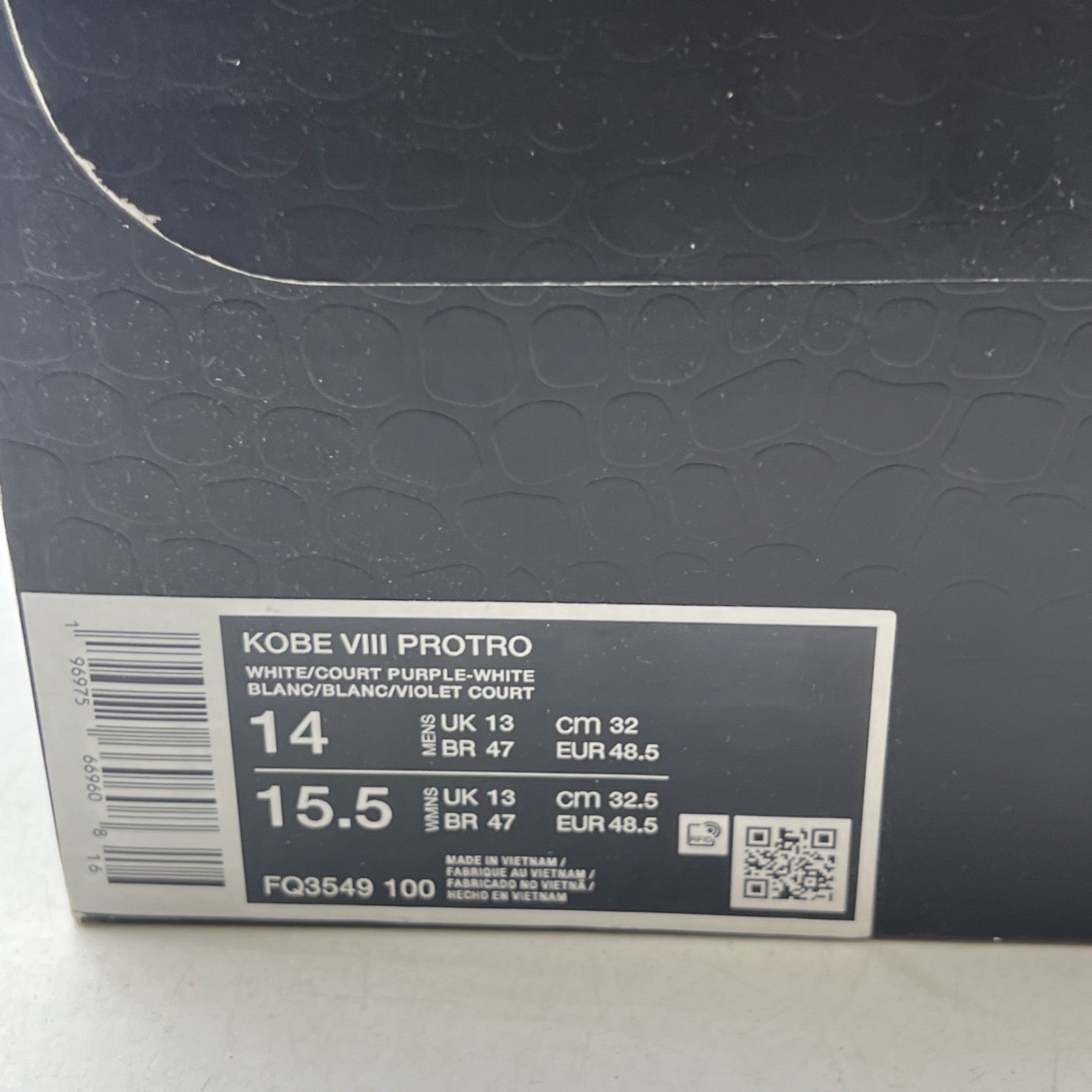 Size 14 - Nike Kobe 8 Protro Court Purple (FQ3549-100)