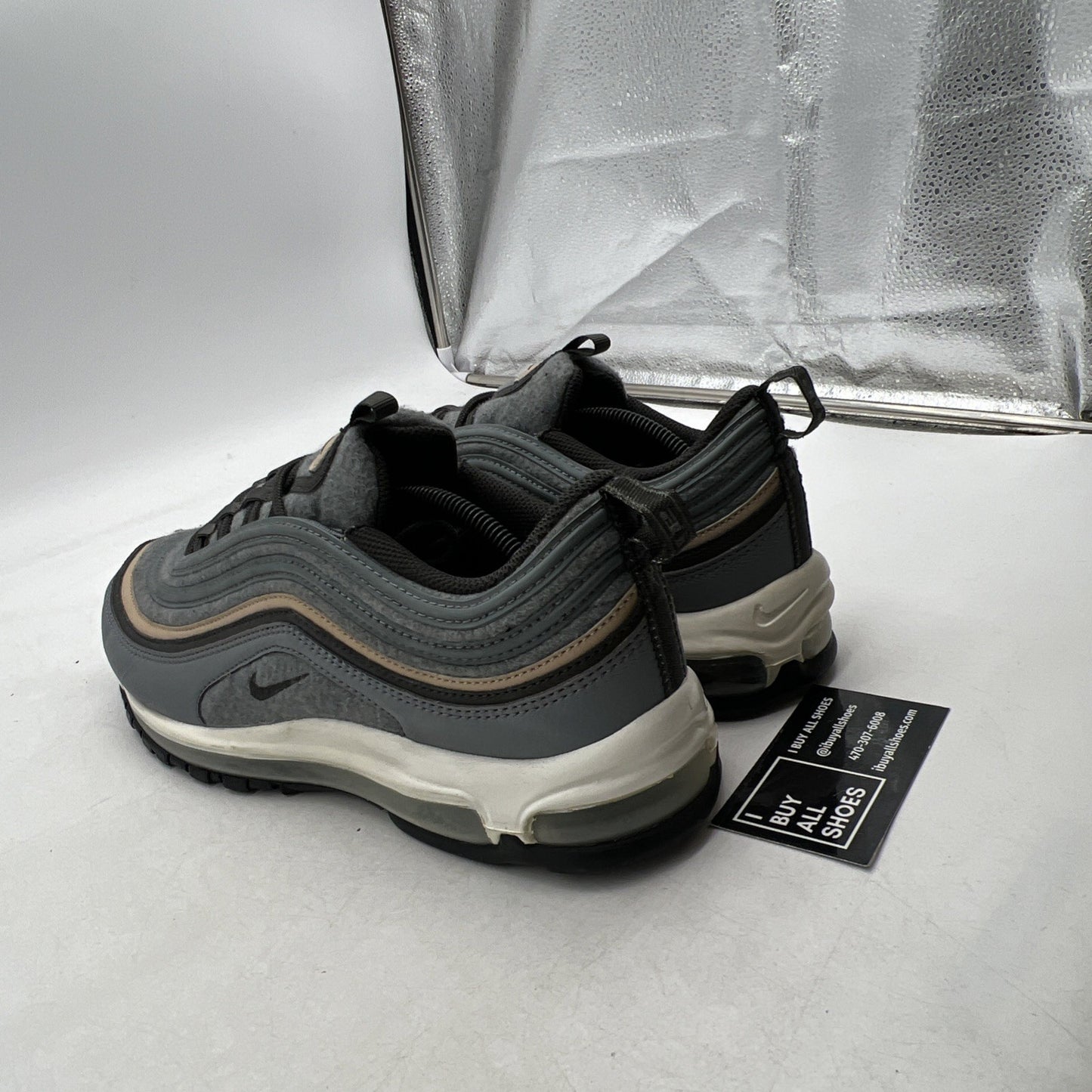 Size 11.5 - Nike Air Max 97 Premium Cool Grey Mushroom (312834-003)