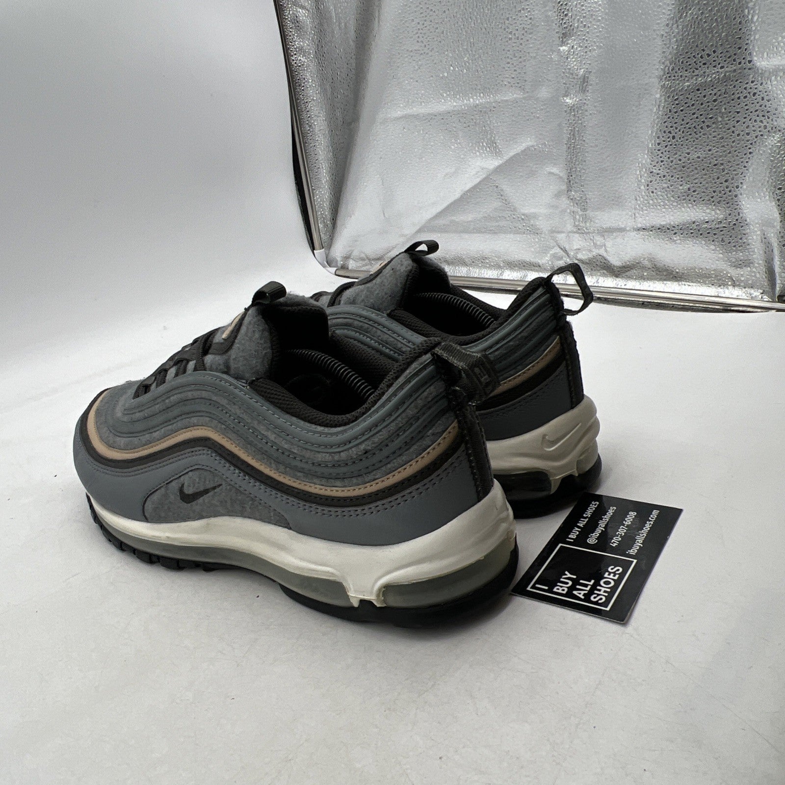 Size 11.5 - Nike Air Max 97 Premium Cool Grey Mushroom (312834-003)
