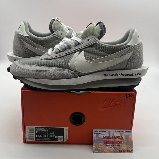 Size 11 - Nike LDV Waffle x Fragment Design x Sacai Gray (DH2684-001)