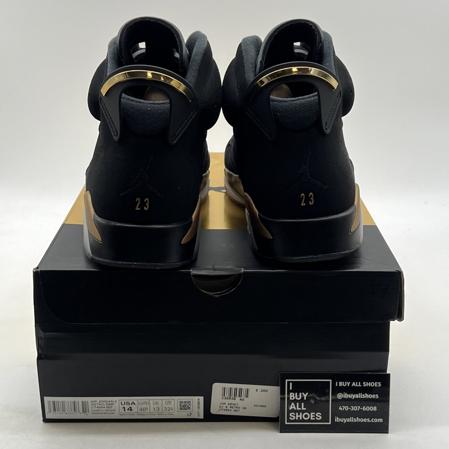 Size 14 - Air Jordan 6 Retro Defining Moments 2020 (CT4954-007)