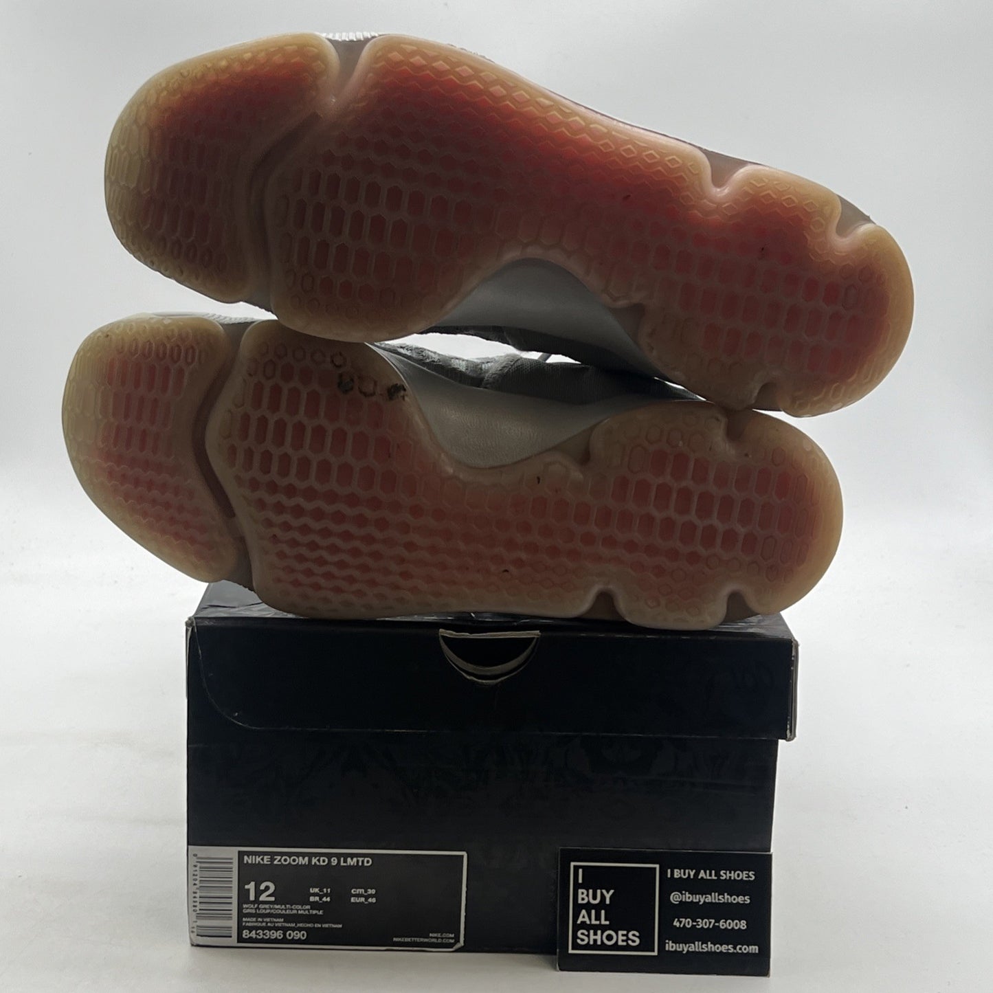 Size 12 - Nike KD 9 Pre-Heat - (843396-090)