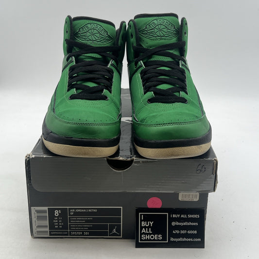 Size 8.5 - Air Jordan 2 Retro QF Candy Green (395709-301)