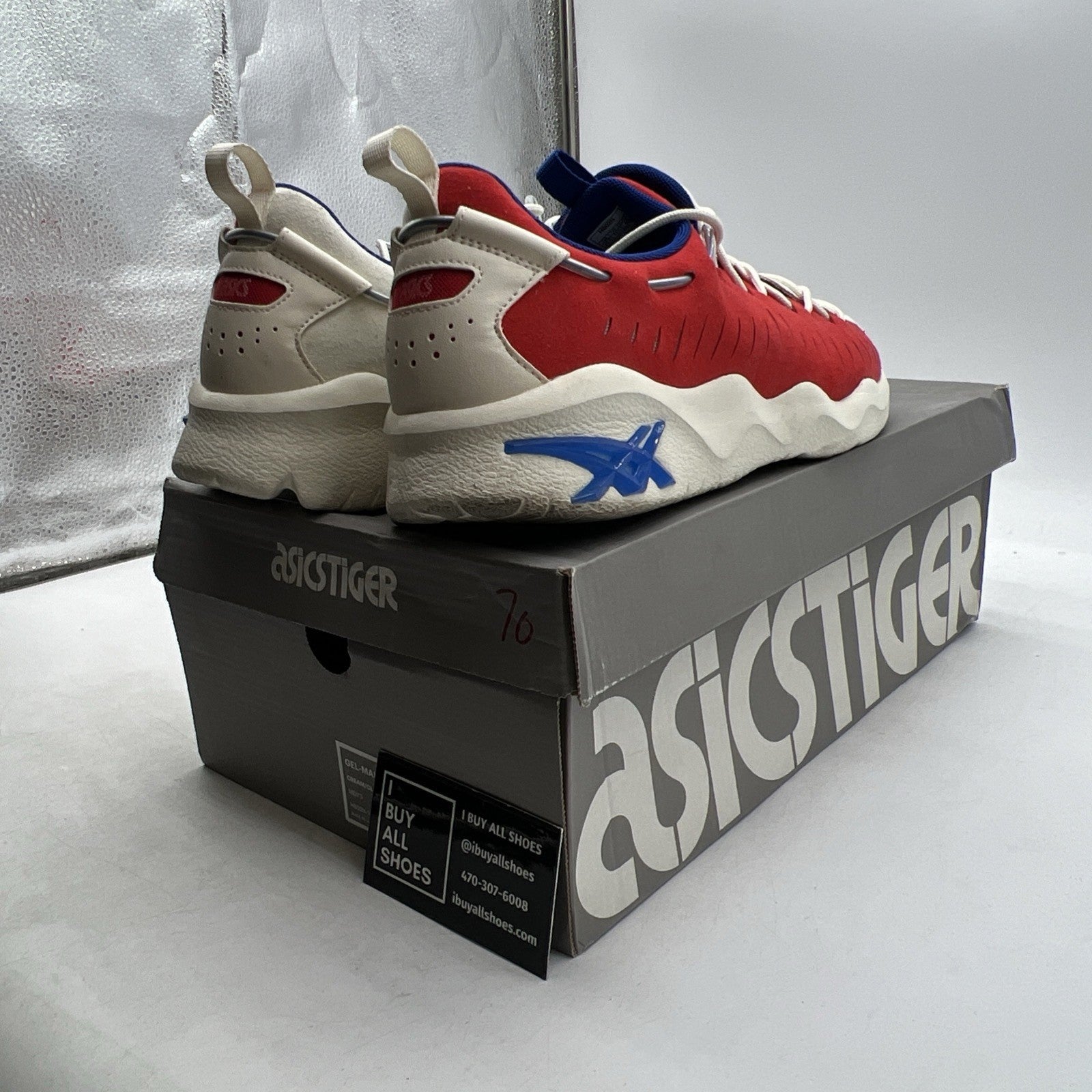 Size 11.5 - ASICS Gel-Mai RB Cream Classic Red (1191A088-601)