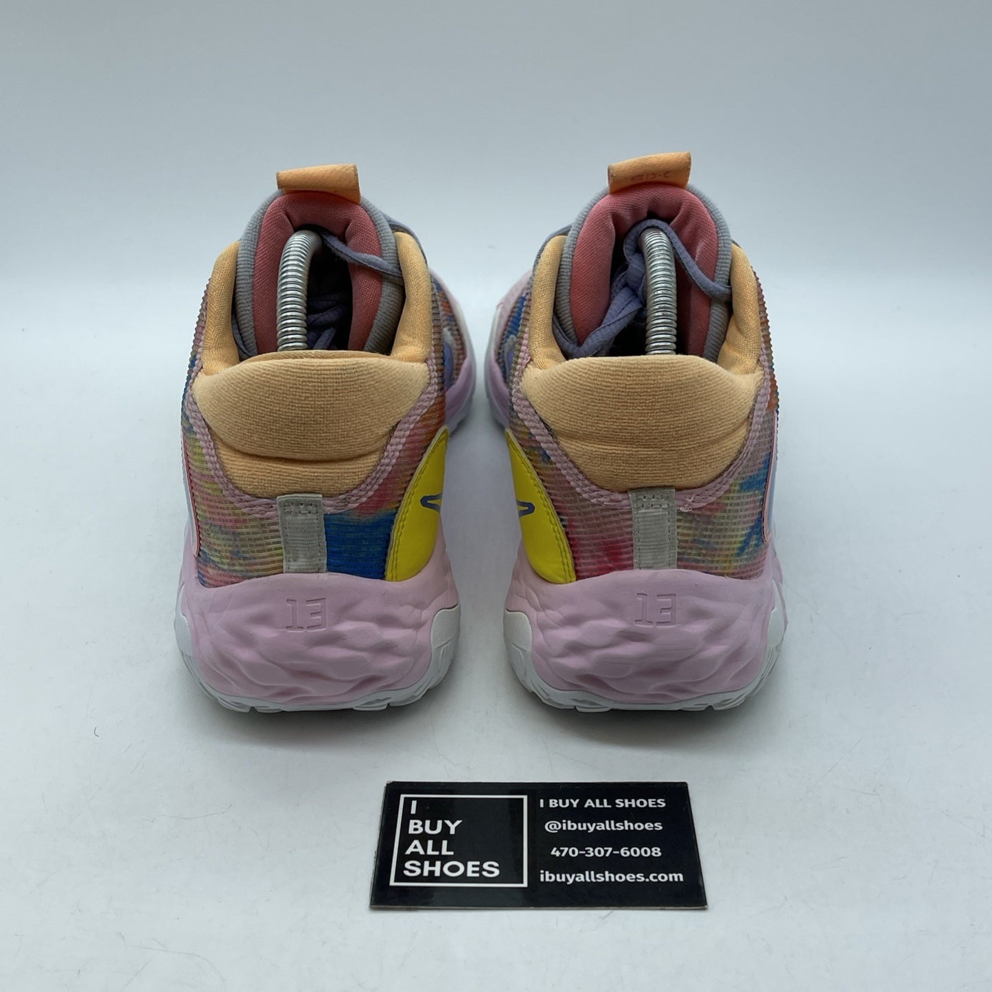 Size 11 - Nike PG 6 Painted Swoosh Blue Pink Suede Leather (DO9824-100)