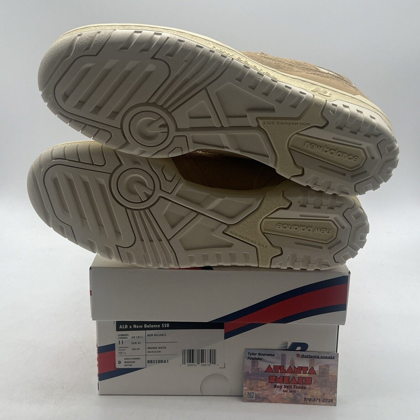 Size 11 - New Balance Aimé Leon Dore x 550 Warm Sand (BB550DA1)