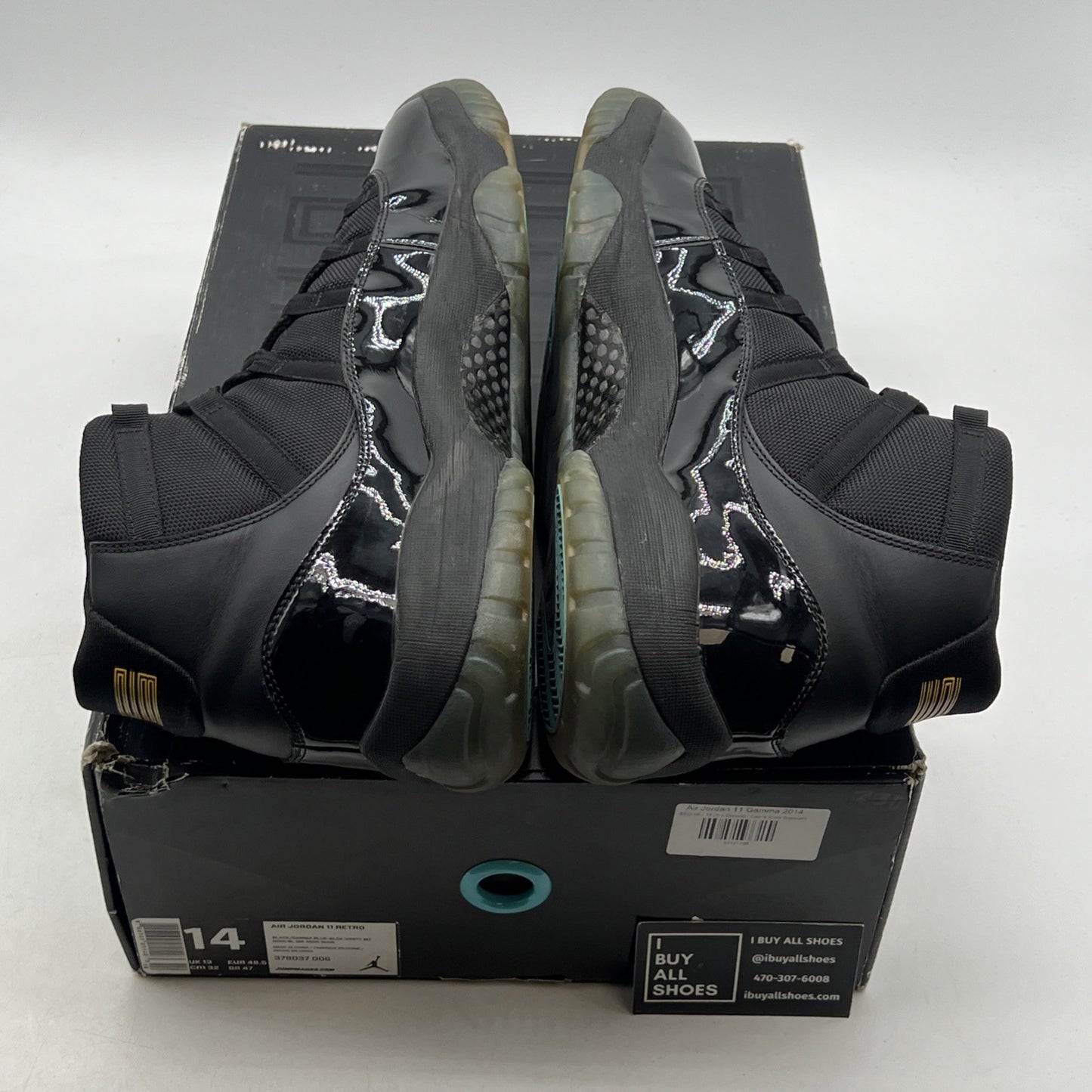 Size 14 - Air Jordan 11 Retro High Gamma Blue (378037-006)