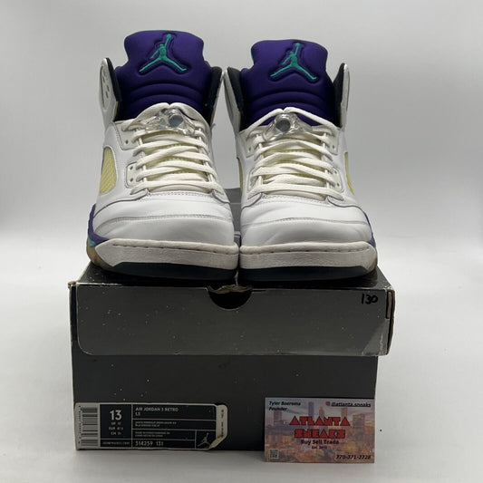 Size 13 - Air Jordan 5 Retro LS 2006 Grape (314259-131)